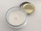 Sea Salt & Orchid scented Hand Poured Soy Candle