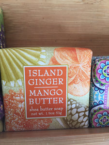 Island Ginger Mango Butter Shea Butter Soap