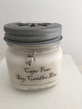 Sea Salt & Orchid scented Hand Poured Soy Candle