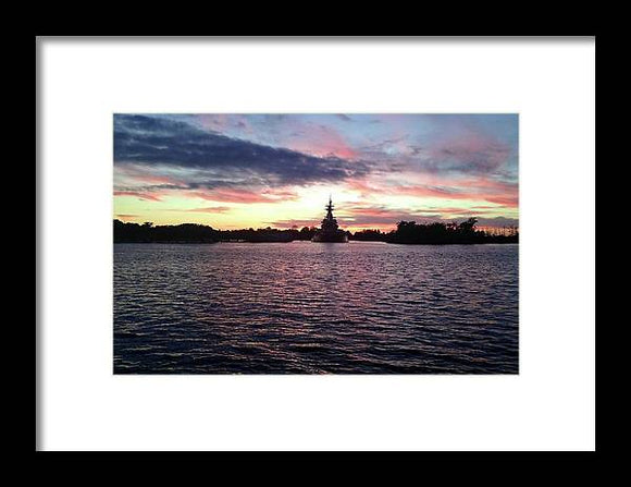 Battleship NC - Framed Print