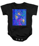 Blowing Bubbles Mermaids - Baby Onesie