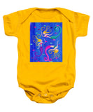 Blowing Bubbles Mermaids - Baby Onesie