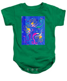 Blowing Bubbles Mermaids - Baby Onesie