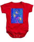 Blowing Bubbles Mermaids - Baby Onesie