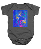 Blowing Bubbles Mermaids - Baby Onesie