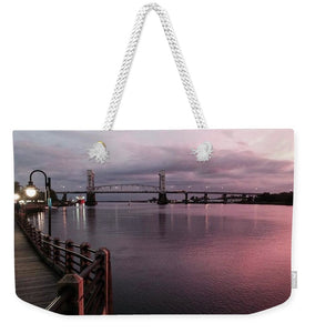 Cape Fear River at Sunset - Weekender Tote Bag