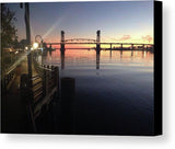 Cape Fear Riverwalk - Canvas Print