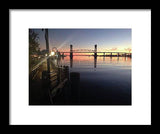 Cape Fear Riverwalk - Framed Print