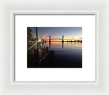 Cape Fear Riverwalk - Framed Print