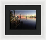 Cape Fear Riverwalk - Framed Print