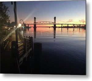 Cape Fear Riverwalk - Metal Print