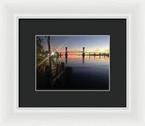 Cape Fear Riverwalk - Framed Print