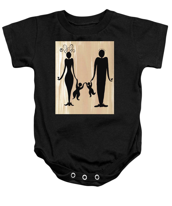 Happy Family Two - Baby Onesie