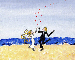 Happy Wedding - Art Print