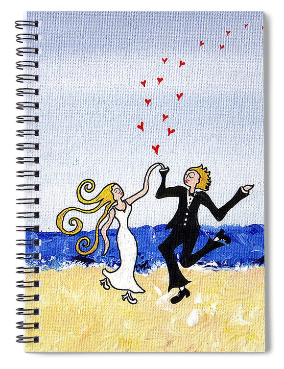 Happy Wedding - Spiral Notebook