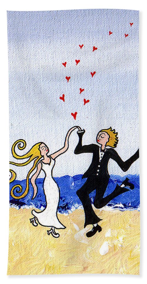 Happy Wedding - Bath Towel