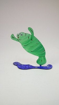 manatee Steel Sculpture