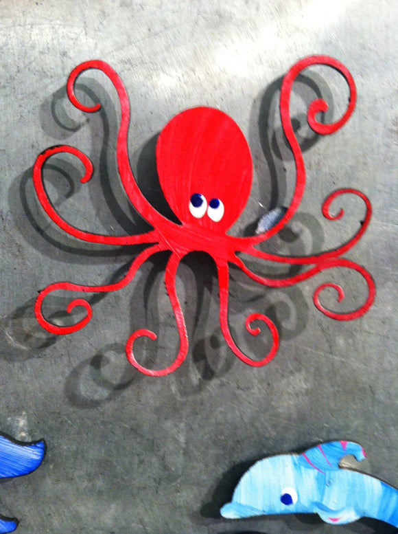 Magnets - octopus - Super Strong Hand Painted Magnet