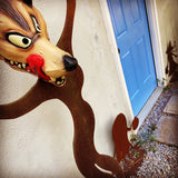 Small Trick or Treat - Halloween Steel Sculpture - Witch