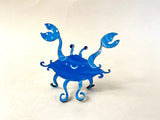 Crab Free Standing Sculpture - hand painted & functional