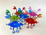 Crab Free Standing Sculpture - hand painted & functional