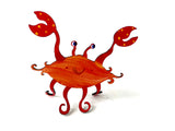 Crab Free Standing Sculpture - hand painted & functional