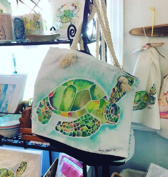 Sea Turtle Tote Bag