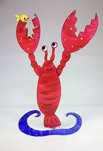 Lobster Steel Sculpture - small (4