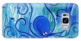 Octopus Swimming - Phone Case