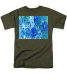 Octopus Swimming - Men's T-Shirt  (Regular Fit)