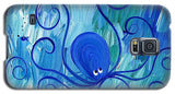 Octopus Swimming - Phone Case
