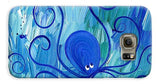 Octopus Swimming - Phone Case
