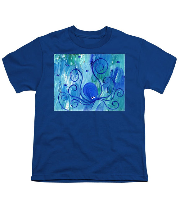 Octopus Swimming - Youth T-Shirt