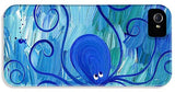 Octopus Swimming - Phone Case