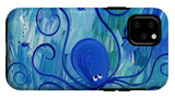 Octopus Swimming - Phone Case