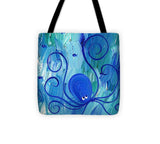 Octopus Swimming - Tote Bag
