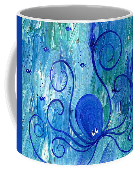 Octopus Swimming - Mug