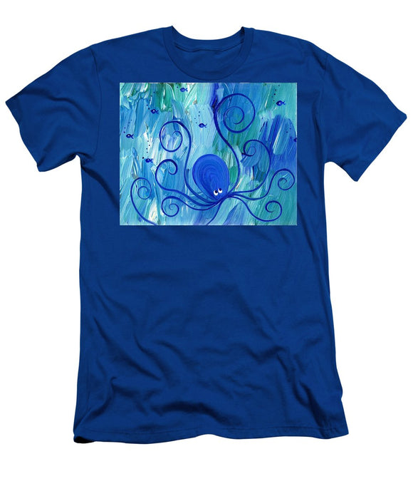 Octopus Swimming - T-Shirt