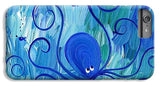Octopus Swimming - Phone Case