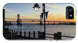 Sunset on the Cape Fear - Phone Case