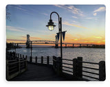 Sunset on the Cape Fear - Blanket