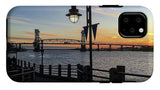Sunset on the Cape Fear - Phone Case