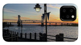 Sunset on the Cape Fear - Phone Case