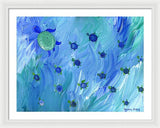 Swimming Turtles - Framed Print