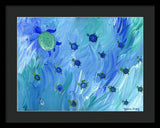 Swimming Turtles - Framed Print