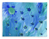 Swimming Turtles - Blanket