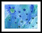 Swimming Turtles - Framed Print