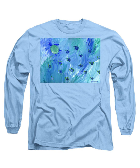 Swimming Turtles - Long Sleeve T-Shirt